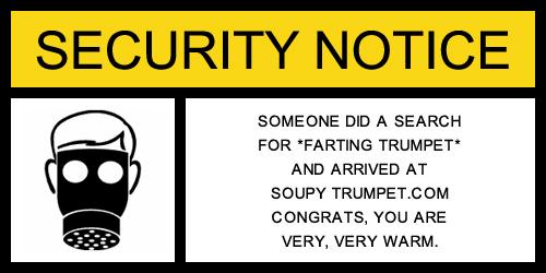 farting trumpet
