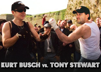 Tony Stewart Car Images. Tony Stewart vs Kurt Busch